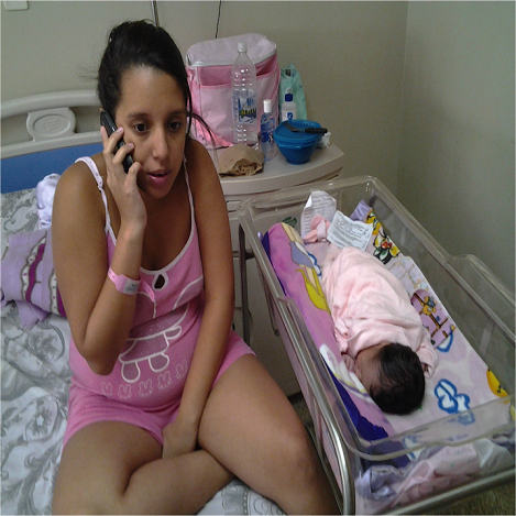 El 25% de las adolescentes menores de 18 años, repiten la experiencia de ser madres en menos de dos años.  Foto cortesía de la Dra. Vanessa Szczedrin 